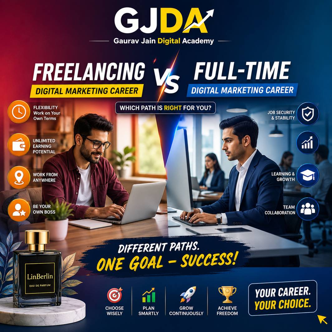 Freelancing vs Full-Time Digital Marketing Career
