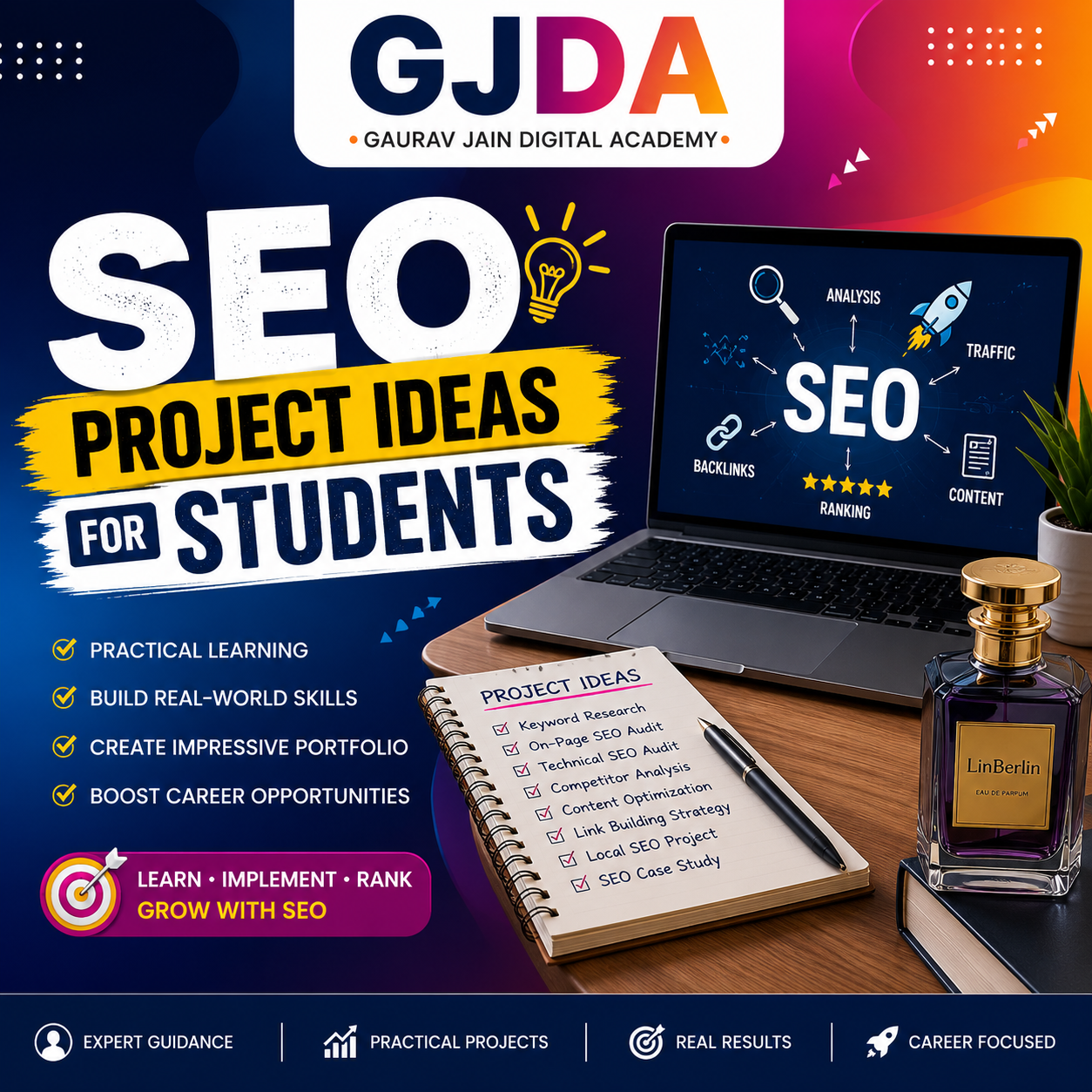 Top Practical SEO Project Ideas for Students to Build Skills and Create a Strong Portfolio