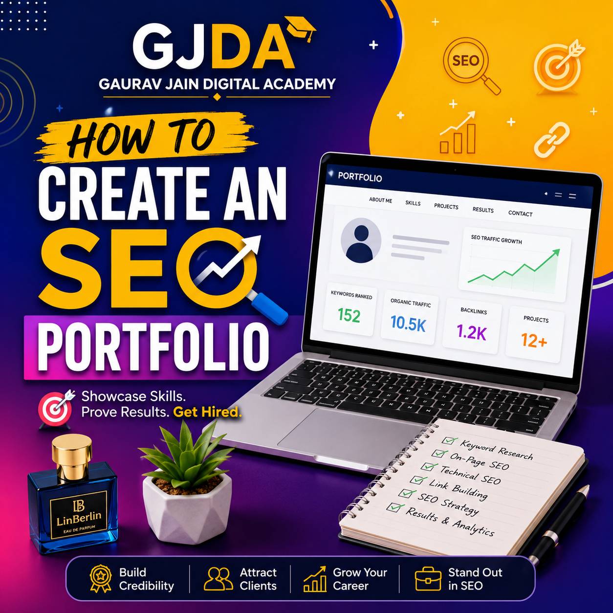 Build a Professional SEO Portfolio That Highlights Your Skills, Projects, and Results