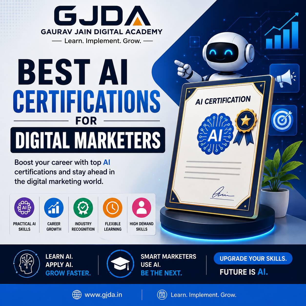Top AI Certifications to Advance Your Digital Marketing Career