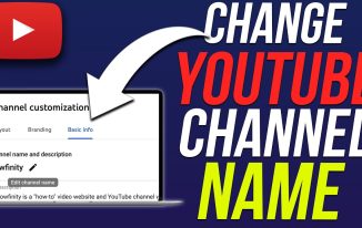 How To Change Youtube Channel Name